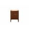 James Martin Vanities Linden 24in Single Vanity Cabinet, Mid-Century Walnut E213-V24-WLT - alternate 1